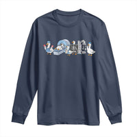 Radiologic Technologist Goose Long Sleeve Shirt Funny X-Ray Tech CT MRI Gooses