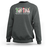 Christmas Twin Mama Claus Sweatshirt Pregnancy Announcement - Wonder Print Shop