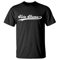 Twin Mama T Shirt Pregnancy Announcement New Mom Gift