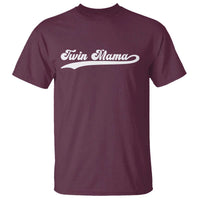 Twin Mama T Shirt Pregnancy Announcement New Mom Gift
