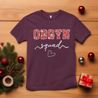 Christmas OBGYN Squad T Shirt Obstetrics And Gynecology Nurse - Wonder Print Shop