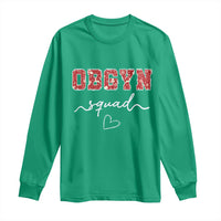 Christmas OBGYN Squad Long Sleeve Shirt Obstetrics And Gynecology Nurse - Wonder Print Shop