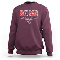Christmas Sonographer Sweatshirt RDMS Ultrasound Tech Technologist Gift - Wonder Print Shop