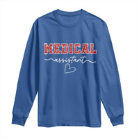 Christmas Medical Assistant Long Sleeve Shirt MA Nurse Gift - Wonder Print Shop