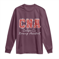 CNA Christmas Long Sleeve Shirt Certified Nursing Assistant Gift - Wonder Print Shop