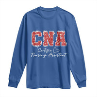CNA Christmas Long Sleeve Shirt Certified Nursing Assistant Gift - Wonder Print Shop