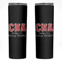 CNA Christmas Skinny Tumbler Certified Nursing Assistant Gift - Wonder Print Shop