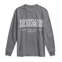 Sonographer Long Sleeve Shirt RDMS Ultrasound Tech Technologist Gift - Wonder Print Shop
