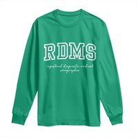 Sonographer Long Sleeve Shirt RDMS Ultrasound Tech Technologist Gift - Wonder Print Shop