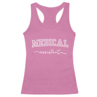 Medical Assistant Racerback Tank Top MA Nurse Gift - Wonder Print Shop