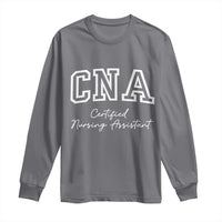 Certified Nursing Assistant Long Sleeve Shirt CNA Gift - Wonder Print Shop