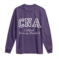 Certified Nursing Assistant Long Sleeve Shirt CNA Gift - Wonder Print Shop
