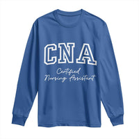 Certified Nursing Assistant Long Sleeve Shirt CNA Gift - Wonder Print Shop