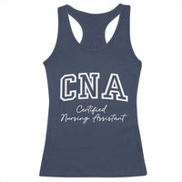 Certified Nursing Assistant Racerback Tank Top CNA Gift - Wonder Print Shop