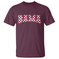 Vintage Bama T Shirt Retro Checkered Varsity Alabama Lover AL State - Wonder Print Shop