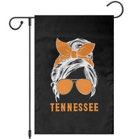 Tennessee Fan Garden Flag Volunteers College Football Lover Game Day Messy Bun - Wonder Print Shop