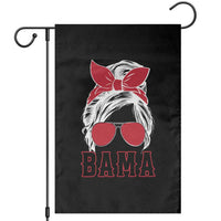 Alabama Fan Garden Flag Bama Football Lover Game Day Messy Bun - Wonder Print Shop