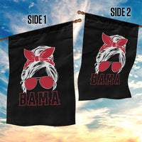 Alabama Fan Garden Flag Bama Football Lover Game Day Messy Bun - Wonder Print Shop