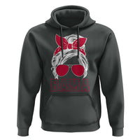 Alabama Fan Hoodie Bama Football Lover Game Day Messy Bun - Wonder Print Shop