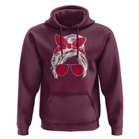 Alabama Fan Hoodie Bama Football Lover Game Day Messy Bun - Wonder Print Shop
