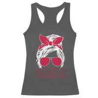 Alabama Fan Racerback Tank Top Bama Football Lover Game Day Messy Bun - Wonder Print Shop