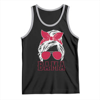 Alabama Fan Tank Top Bama Football Lover Game Day Messy Bun - Wonder Print Shop