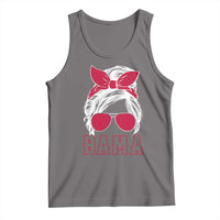 Alabama Fan Tank Top Bama Football Lover Game Day Messy Bun - Wonder Print Shop