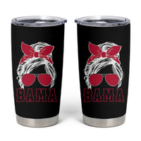 Alabama Fan Tumbler Cup Bama Football Lover Game Day Messy Bun - Wonder Print Shop