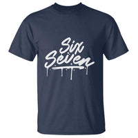 Fun Six Seven Meme T Shirt Funny 6 7 Meme Gen Alpha Slang Streetwear - Wonder Print Shop