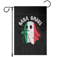 Gabagool Ghost Italian Garden Flag Funny Halloween Costume Gaba Ghoul Pun - Wonder Print Shop