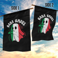 Gabagool Ghost Italian Garden Flag Funny Halloween Costume Gaba Ghoul Pun - Wonder Print Shop