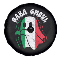 Gabagool Ghost Italian Spare Tire Cover Funny Halloween Costume Gaba Ghoul Pun - Wonder Print Shop
