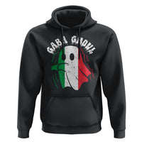 Gabagool Ghost Italian Hoodie Funny Halloween Costume Gaba Ghoul Pun - Wonder Print Shop