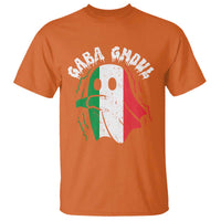 Gabagool Ghost Italian T Shirt Funny Halloween Costume Gaba Ghoul Pun - Wonder Print Shop