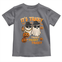 Funny Ghost Toddler T Shirt It's Tricky Tricky Tricky 90s Nostalgia Halloween Costume - Wonder Print Shop