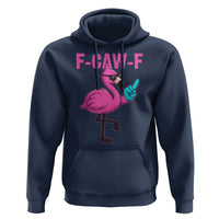 Funny F-Caw-F Flamingo Hoodie Adult Humor - Wonder Print Shop