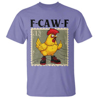 F Caw F Screaming Chicken T Shirt Metal Heavy Punk Rock Music - Wonder Print Shop