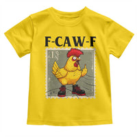 F Caw F Screaming Chicken Toddler T Shirt Metal Heavy Punk Rock Music - Wonder Print Shop