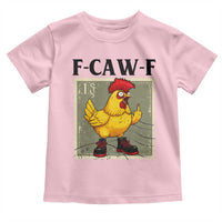 F Caw F Screaming Chicken Toddler T Shirt Metal Heavy Punk Rock Music - Wonder Print Shop