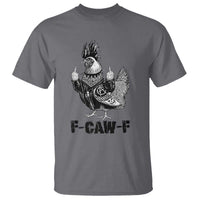 F Caw F Screaming Chicken T Shirt Metal Heavy Punk Rock Music Lovers - Wonder Print Shop