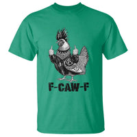 F Caw F Screaming Chicken T Shirt Metal Heavy Punk Rock Music Lovers - Wonder Print Shop