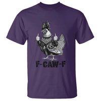 F Caw F Screaming Chicken T Shirt Metal Heavy Punk Rock Music Lovers - Wonder Print Shop
