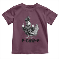 F Caw F Screaming Chicken Toddler T Shirt Metal Heavy Punk Rock Music Lovers - Wonder Print Shop