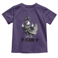 F Caw F Screaming Chicken Toddler T Shirt Metal Heavy Punk Rock Music Lovers - Wonder Print Shop