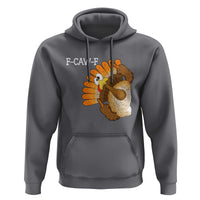 F-Caw-F Funny Silly Turkey Hoodie Happy Thanksgiving Day Family Dinner - Wonder Print Shop