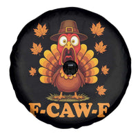 F-Caw-F Funny Turkey Spare Tire Cover Happy Thanksgiving Day Autumn Family Dinner - Wonder Print Shop