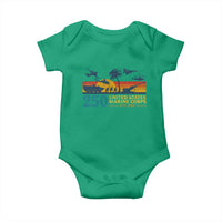 Marine 250th Anniversary Baby Onesie Patriotic Military Gift for Veterans - Wonder Print Shop