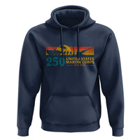 Marine 250th Anniversary Hoodie Patriotic Military Gift for Veterans - Wonder Print Shop