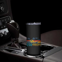 Marine 250th Anniversary Skinny Tumbler Patriotic Military Gift for Veterans - Wonder Print Shop