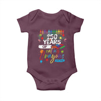 250 Years Of Eating Crayons Baby Onesie Marine Veteran 250th Anniversary - Wonder Print Shop